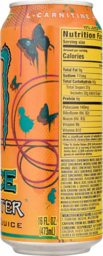 0007084703694 Energy Drink Monster Juice Khaotic