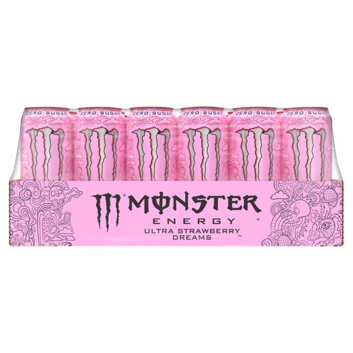 Energy Drink Monster Ultra Strawberry Dreams