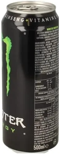 Energy Drink Monster Green