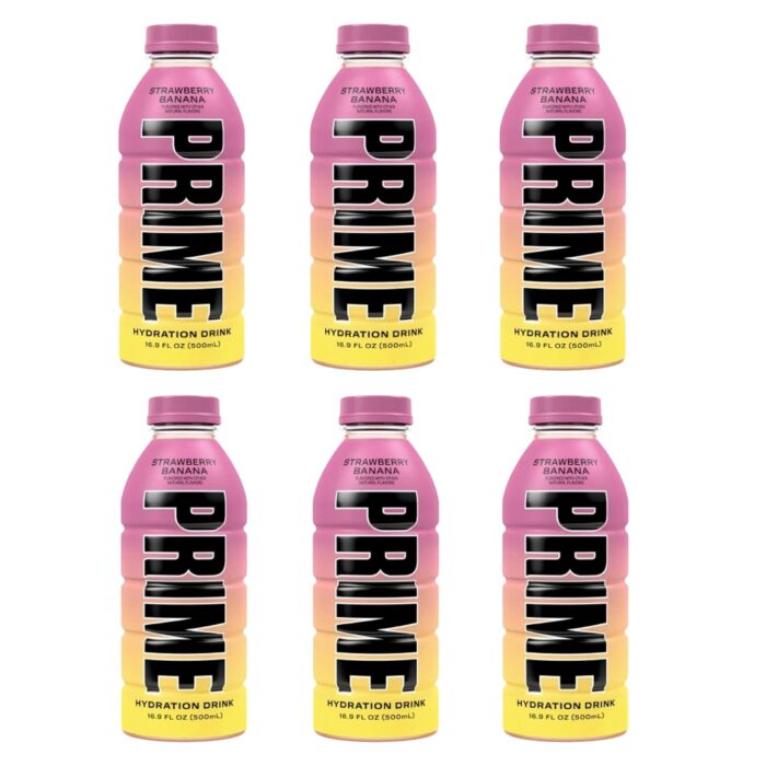 Prime Hydration Drink Strawberry Banana