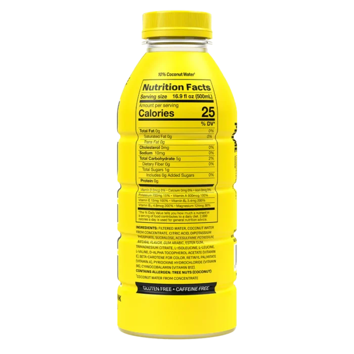 Prime Hydration Drink Lemonade