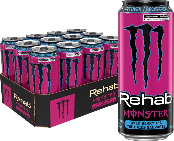Energy Drink Monster Rehab Wildberry