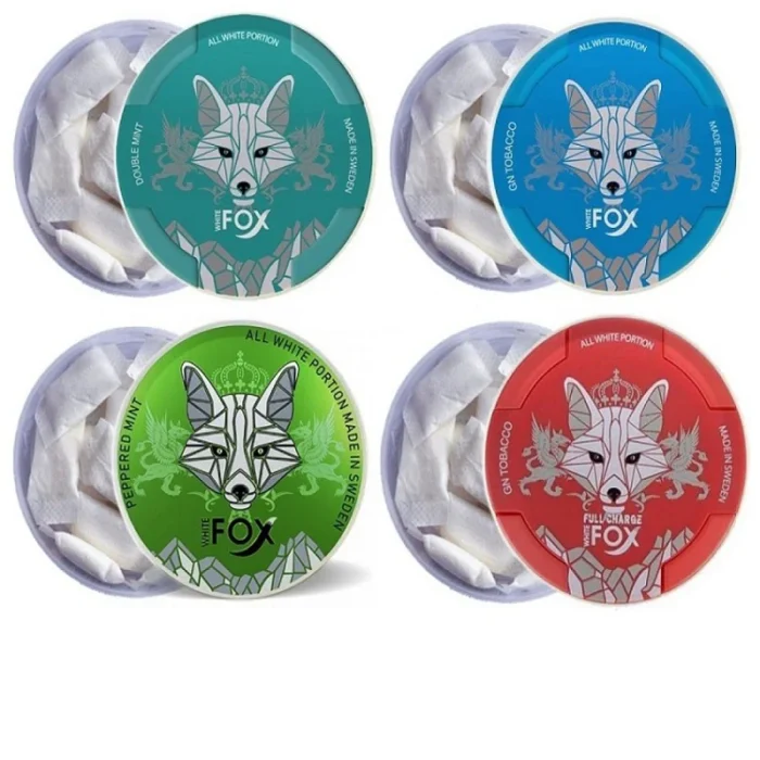 FOX Nicotine Pouches 12mg Nicotine Strength - Image 1