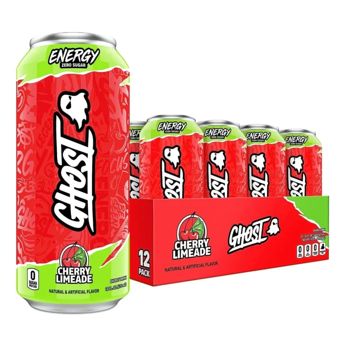 Ghost Energy Drink Cherry Limeade 12x473mL