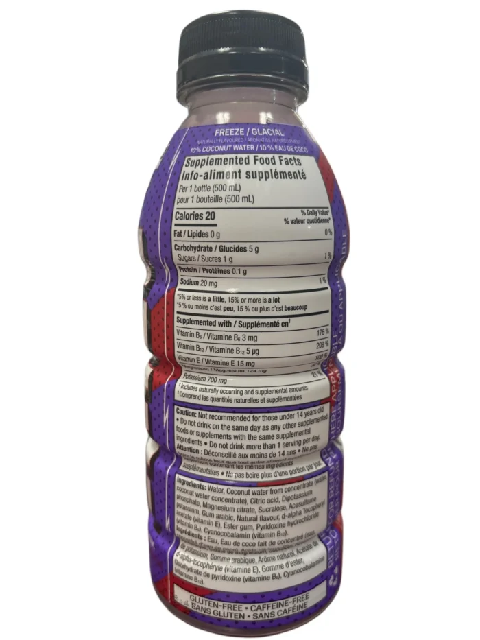 Prime Hydration Drink Toronto Raptors Special Edition