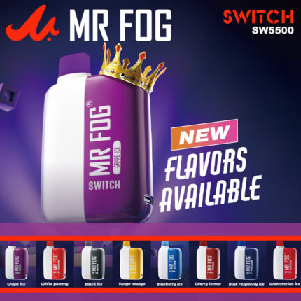 MR FOG SWITCH SW5500 Puffs Disposable Vape- 2% NICOTINE