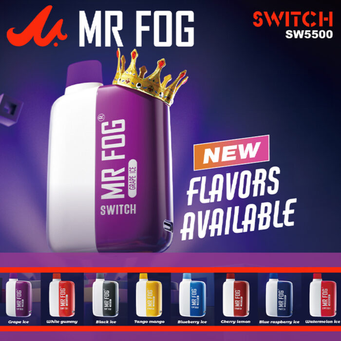 MR FOG SWITCH SW5500 Puffs Disposable Vape- 2% NICOTINE