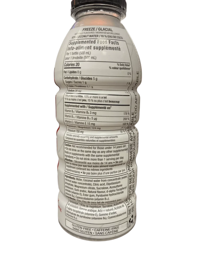 Prime Hydration Drink Toronto Raptors (White)