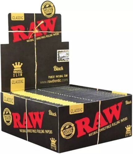 RAW Black King Size Rolling Papers