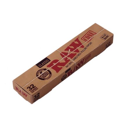 Raw Pre-Rolled 1 1/4 Classic 32 Cones