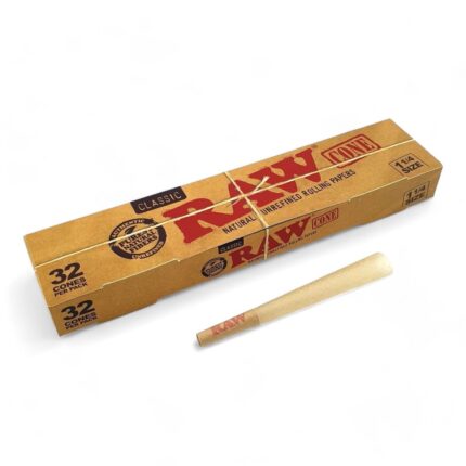 RAW Classic King Size Cones Mega Pack 32 Cones