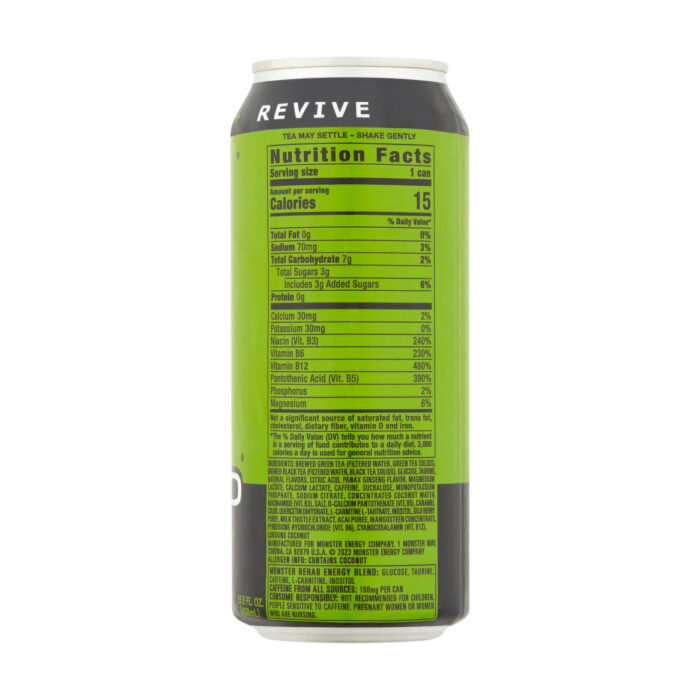 Rehab Greeb Tea Energy Drink