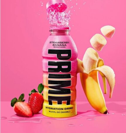 Prime Hydration Drink Strawberry Banana