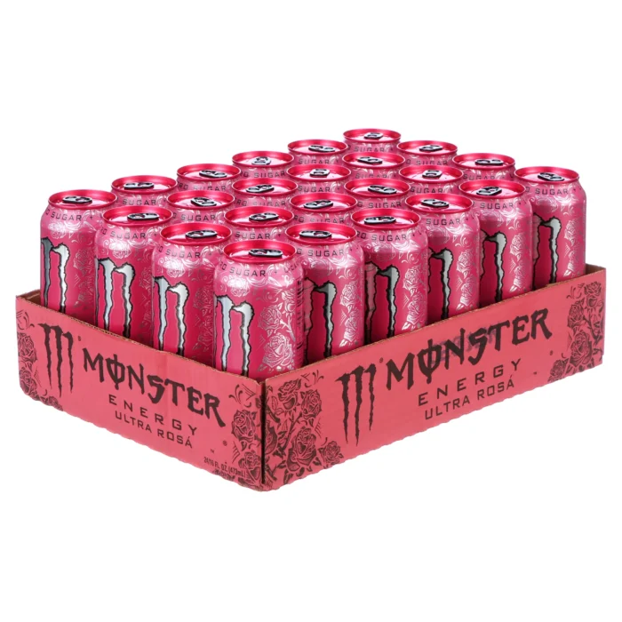 Energy Drink Monster Ultra Rosa
