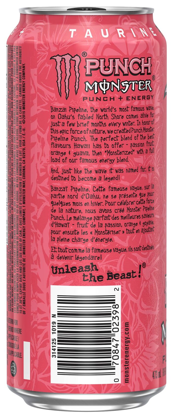 Energy Drink Monster Pipeline Punch
