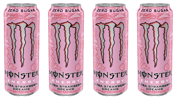 monster-1 Energy Drink Monster Ultra Strawberry Dreams