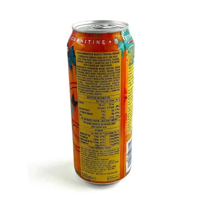 Energy Drink Monster Juice Khaotic
