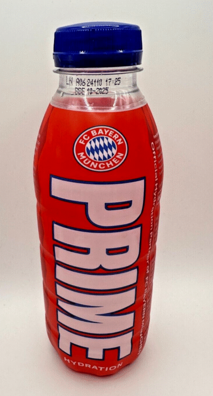 Prime Hydration Drink FC Bayern Limited Edition Pack of 12