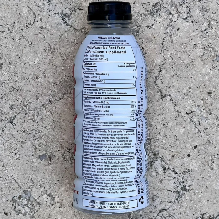 Prime Hydration Drink Toronto Raptors (White)