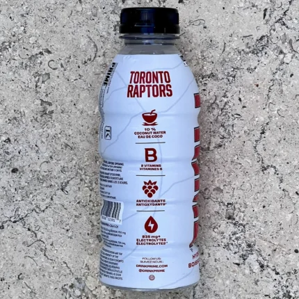 Prime Hydration Drink Toronto Raptors (White)