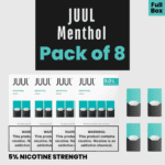 Juul Menthol 5% - Pack of 8