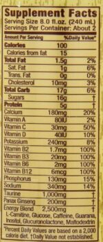 Energy Drink Monster Java Mean Bean