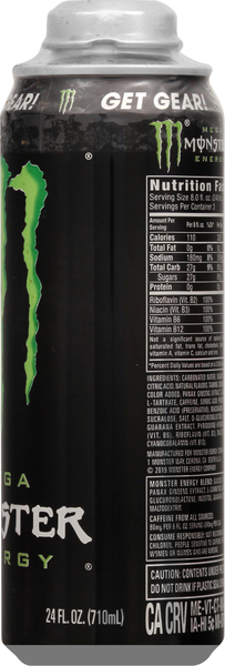 Energy Drink Monster Zero Green