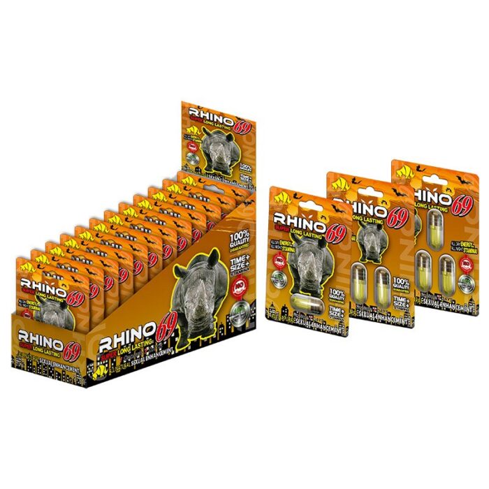 Rhino 69 1000K Pills for men - Ultimate Power Source - Image 1