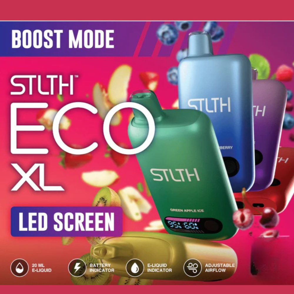 12 STLTH ECO XL Disposable Vape - 2% Nicotine
