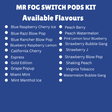 MR FOG SWITCH PODS KIT