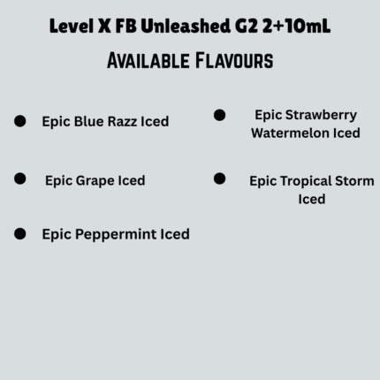 Level X Flavour Beast Unleashed G2 2+10mL Pods