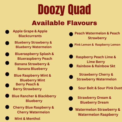 DOOZY QUAD Disposable 50k Puffs