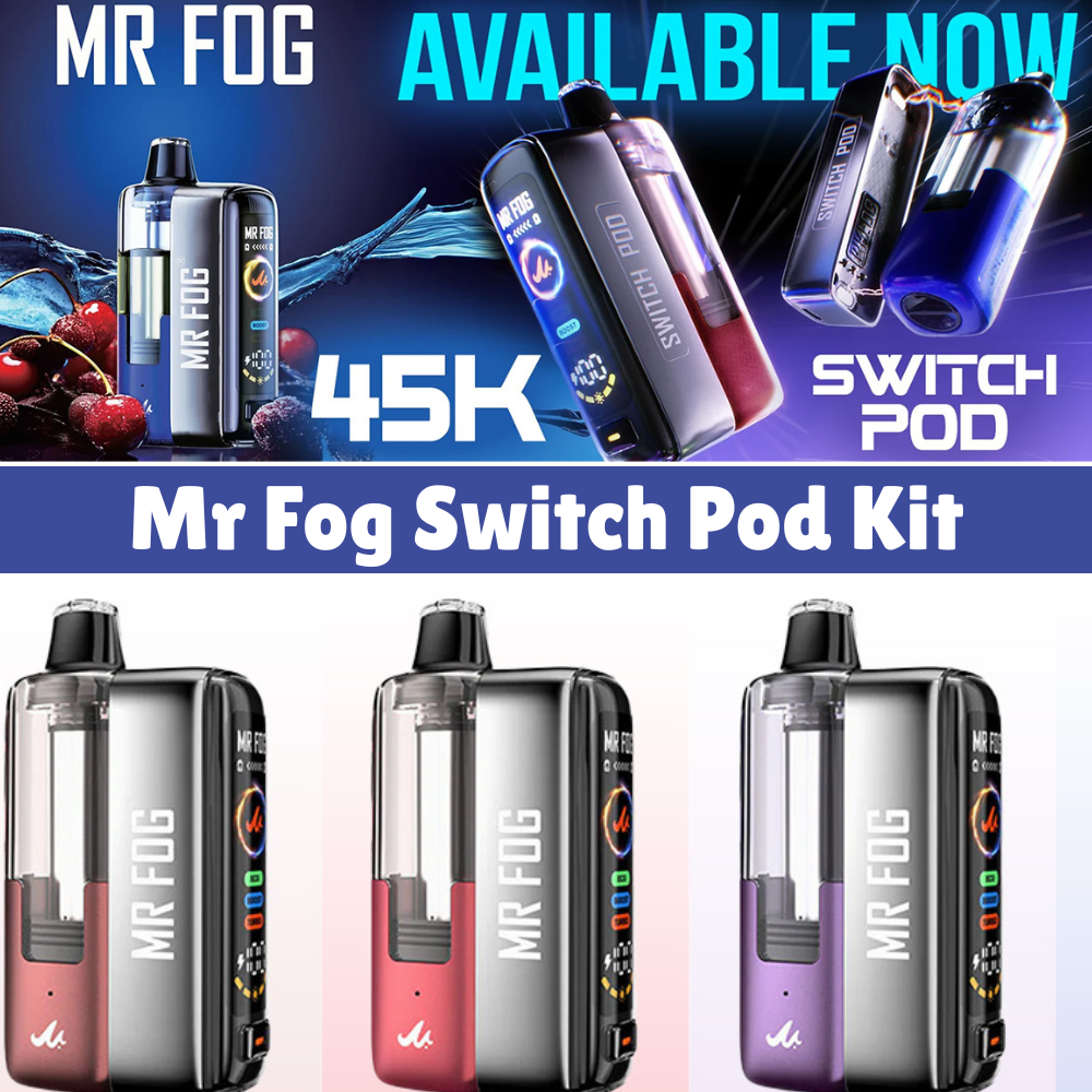 MR FOG SWITCH PODS KIT – (5pcs/pack) MR FOG SWITCH PODS KIT